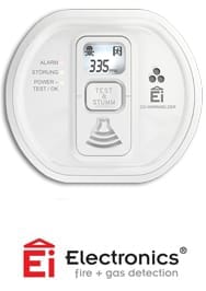 CO-Melder Test Kohlenmonoxidmelder Test Ei Electronics Ei208D