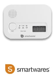 CO-Melder Test Kohlenmonoxidmelder Test Smartwares FGA-13041
