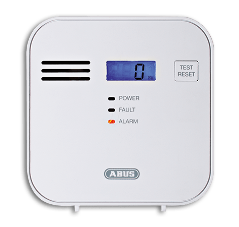 CO-Melder und Kohlenmonoxidmelder Test ABUS COWM300