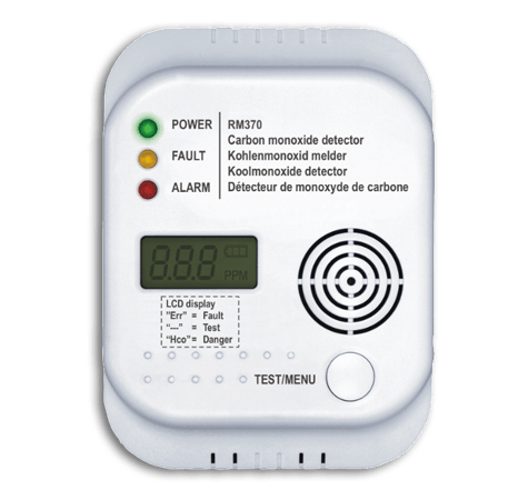 CO-Melder und Kohlenmonoxidmelder Test Flamingo Kohlenmonoxidmelder